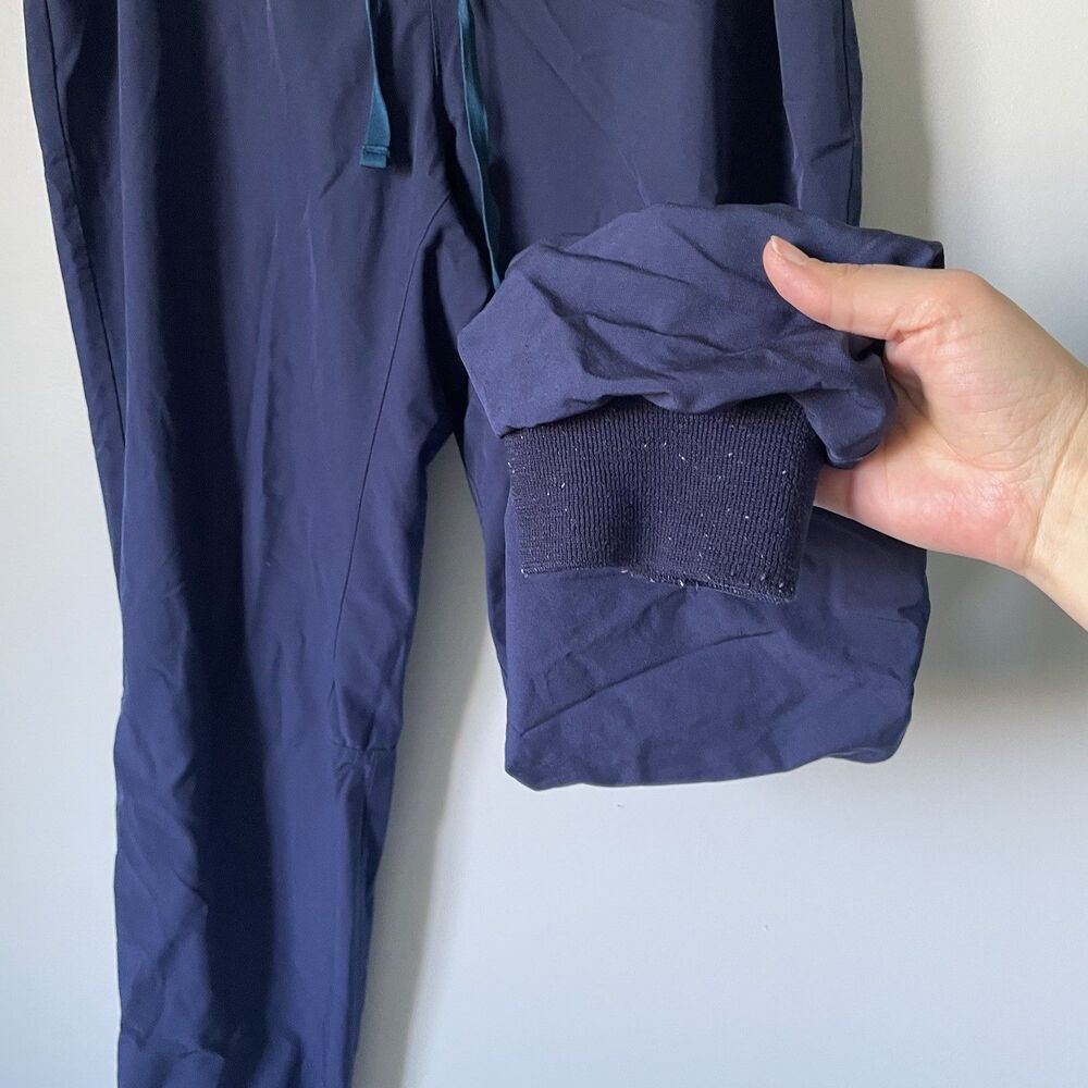 FIGS Mesh Lined Jogger Scrub Pants Medical Nurse Navy Blue Men's Size Large Tall - Picture 6 of 16